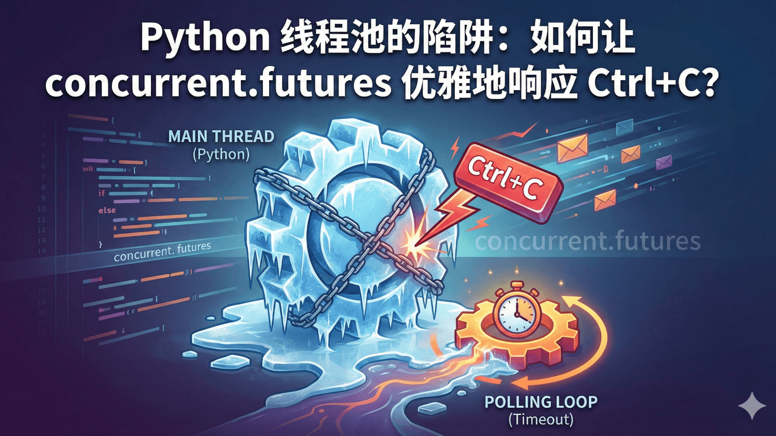 Python 线程池的陷阱：如何让 concurrent.futures 优雅地响应 Ctrl+C？